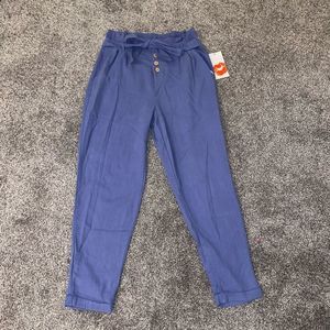 NWT Hot Kiss Blue Pants Size 9